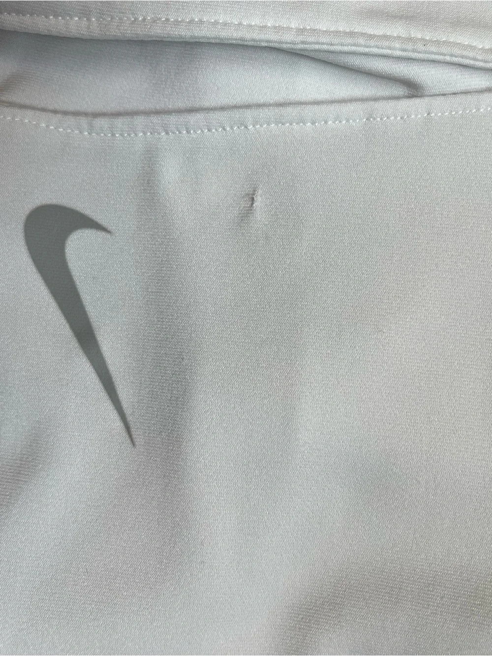 Nike Dri-FIT Tennis Skort Small White Pleated Built-In Shorts